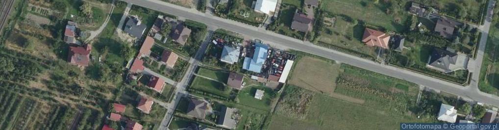 Zdjęcie satelitarne Chorzelów ul.