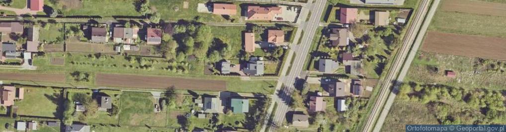 Zdjęcie satelitarne Chorzelów ul.