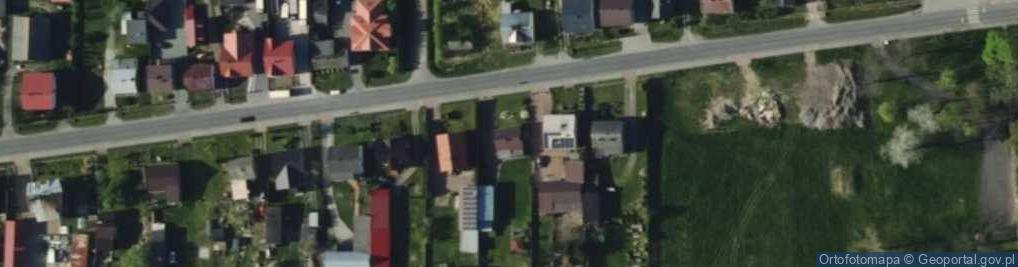 Zdjęcie satelitarne Chotów ul.