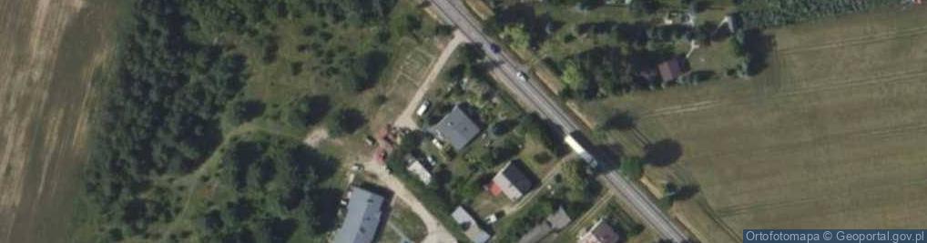 Zdjęcie satelitarne Chrcynno ul.