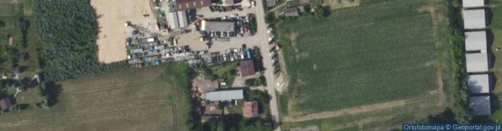Zdjęcie satelitarne Chrcynno ul.