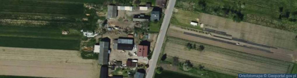 Zdjęcie satelitarne Chropy ul.