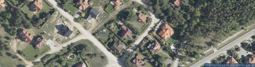 Zdjęcie satelitarne Chruściele ul.