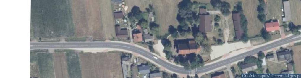 Zdjęcie satelitarne Chruślin ul.