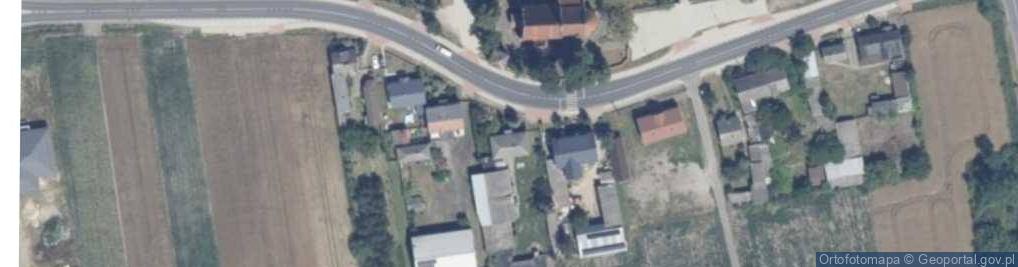 Zdjęcie satelitarne Chruślin ul.