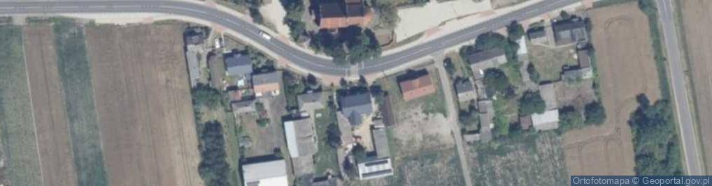 Zdjęcie satelitarne Chruślin ul.