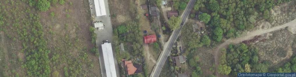 Zdjęcie satelitarne Chrzanów Duży ul.
