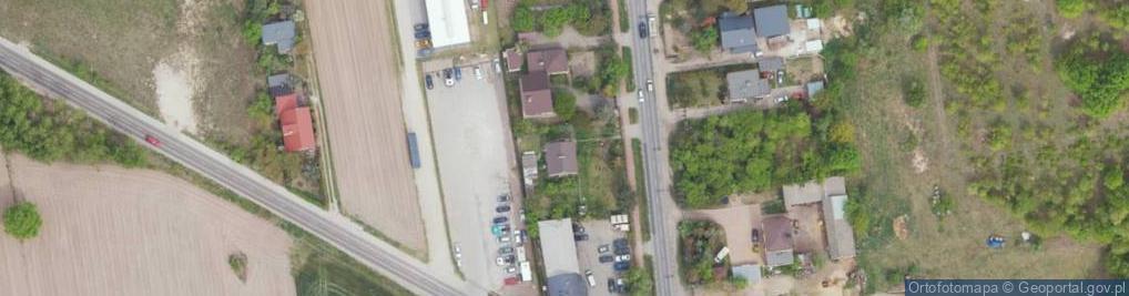 Zdjęcie satelitarne Chrzanów Duży ul.