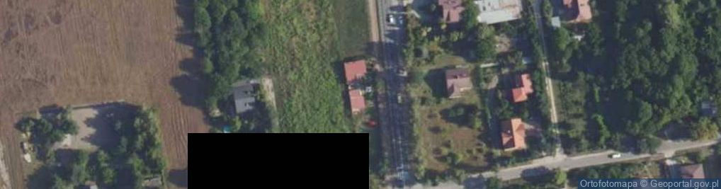 Zdjęcie satelitarne Chrzanów Duży ul.