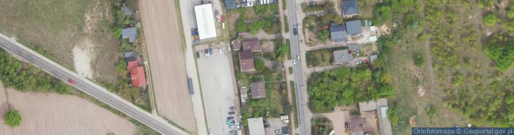 Zdjęcie satelitarne Chrzanów Duży ul.
