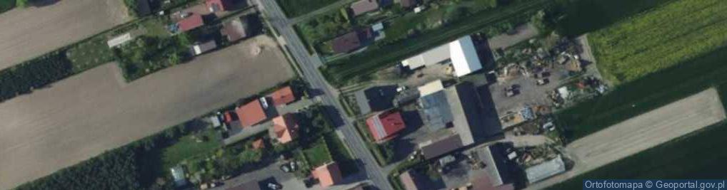 Zdjęcie satelitarne Chrzanowice ul.