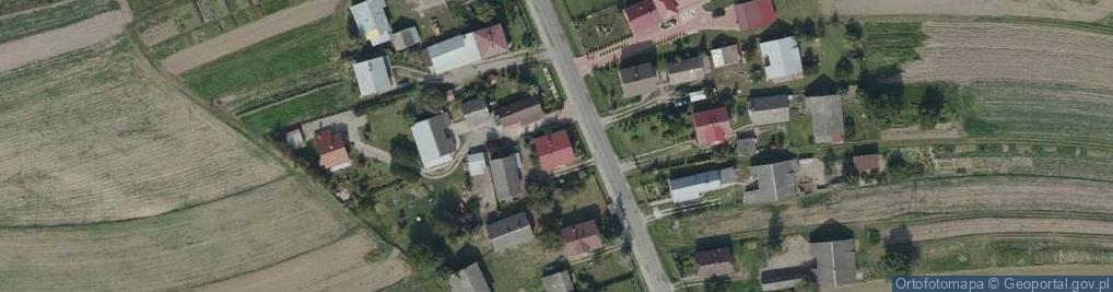 Zdjęcie satelitarne Chrząstów ul.