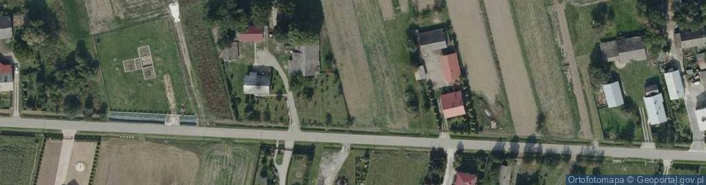 Zdjęcie satelitarne Chrząstów ul.