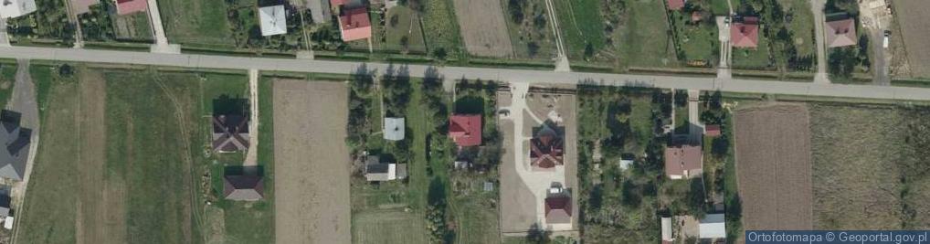Zdjęcie satelitarne Chrząstów ul.