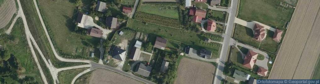 Zdjęcie satelitarne Chrząstów ul.