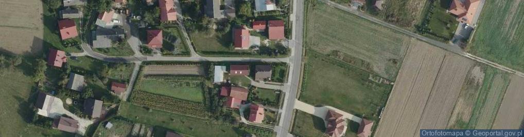 Zdjęcie satelitarne Chrząstów ul.