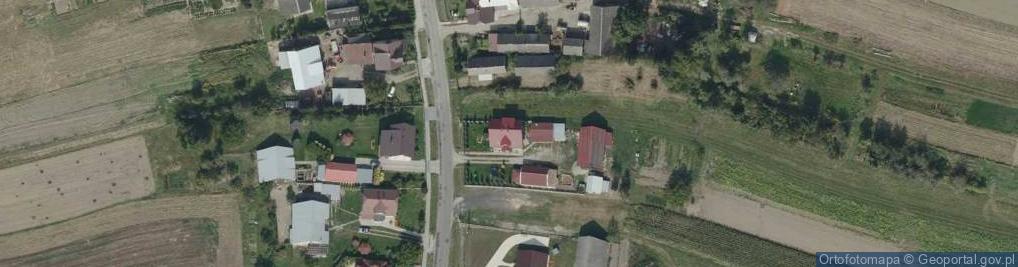 Zdjęcie satelitarne Chrząstów ul.