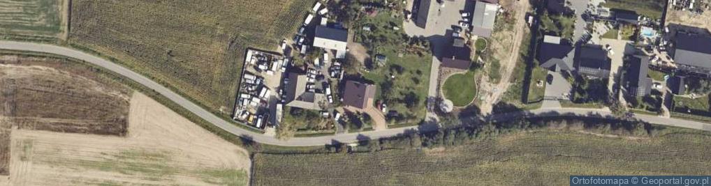 Zdjęcie satelitarne Chwałki ul.