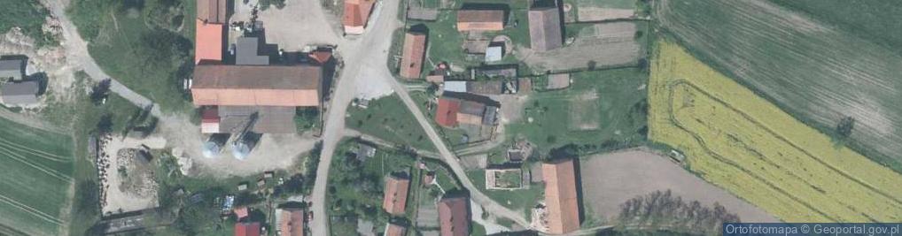 Zdjęcie satelitarne Chwałów ul.