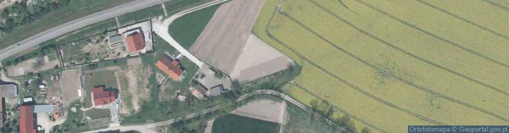 Zdjęcie satelitarne Chwałów ul.