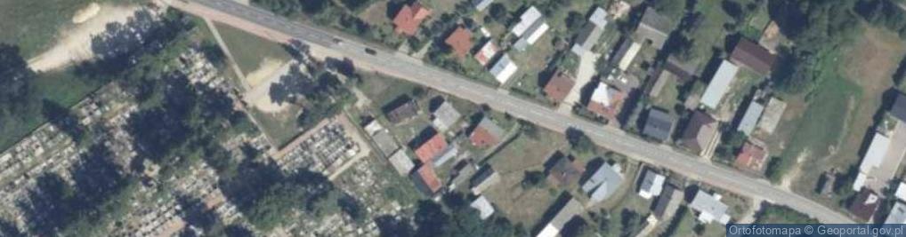 Zdjęcie satelitarne Chybów ul.