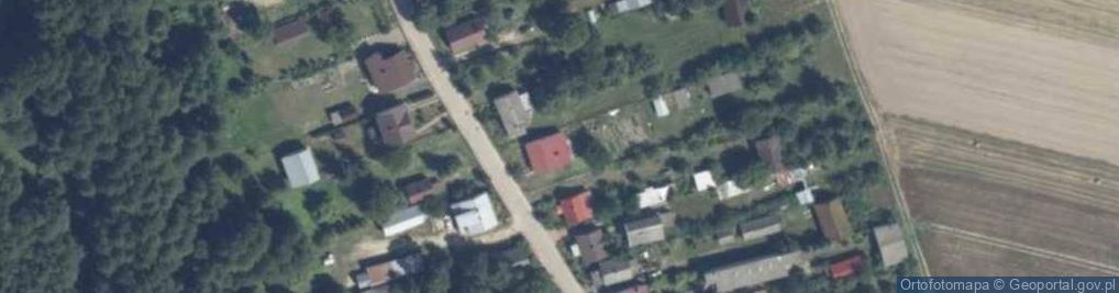 Zdjęcie satelitarne Chybów ul.