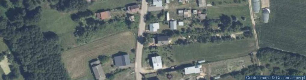 Zdjęcie satelitarne Chybów ul.