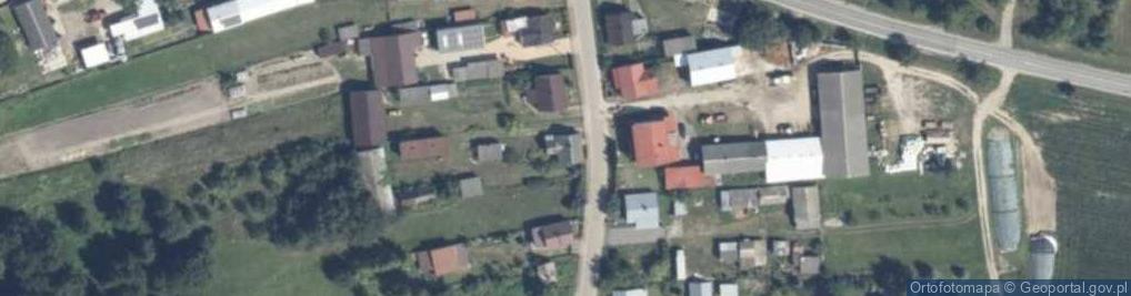 Zdjęcie satelitarne Chybów ul.