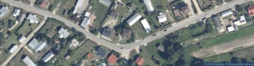 Zdjęcie satelitarne Chybów ul.