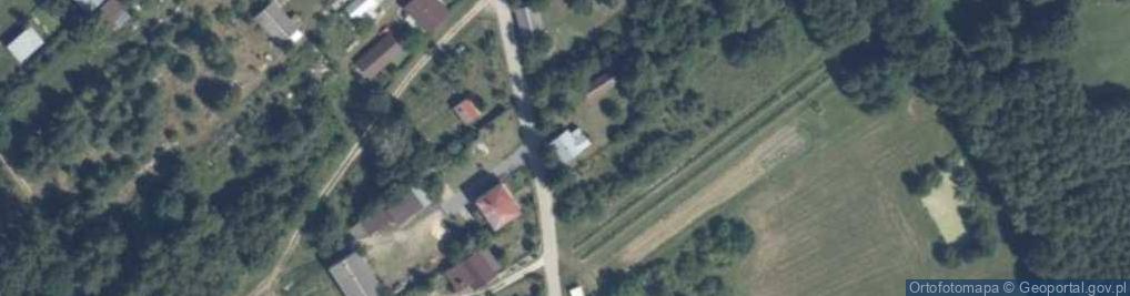 Zdjęcie satelitarne Chybów ul.