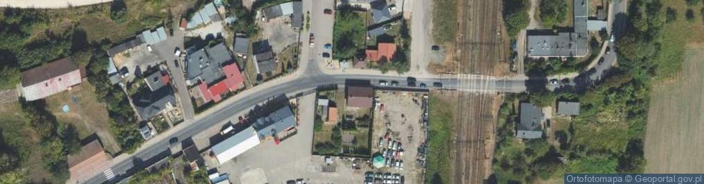 Zdjęcie satelitarne Choceńska ul.