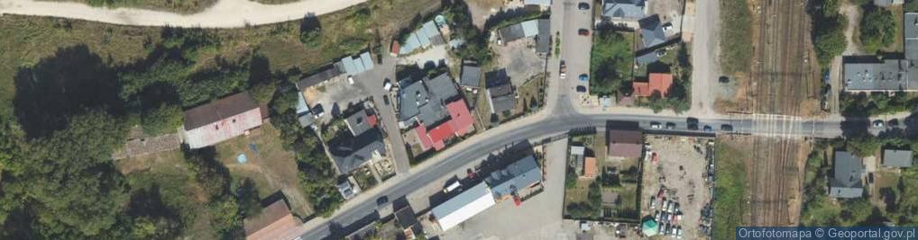 Zdjęcie satelitarne Choceńska ul.