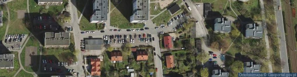 Zdjęcie satelitarne Chociszewskiego Józefa ul.