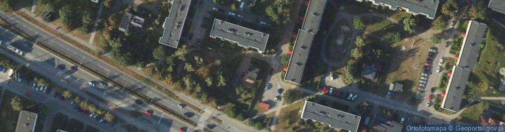 Zdjęcie satelitarne Chylońska ul.