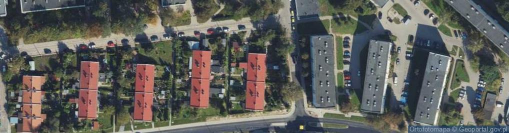 Zdjęcie satelitarne Chwarznieńska ul.