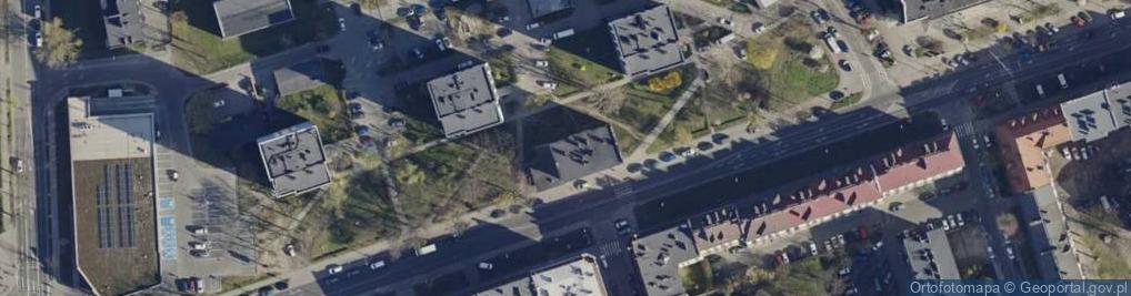 Zdjęcie satelitarne Chorzowska ul.