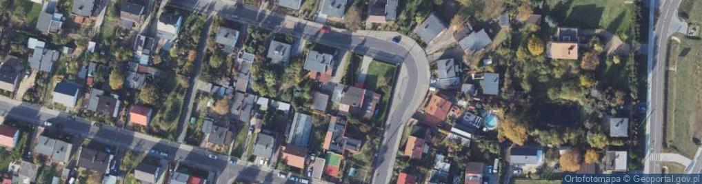 Zdjęcie satelitarne Chłodna ul.
