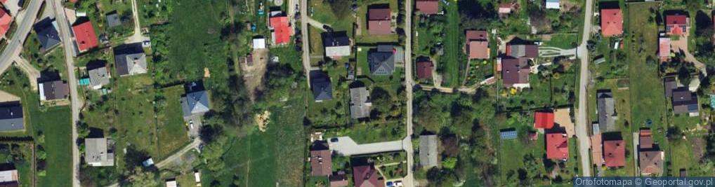 Zdjęcie satelitarne Chabrów ul.