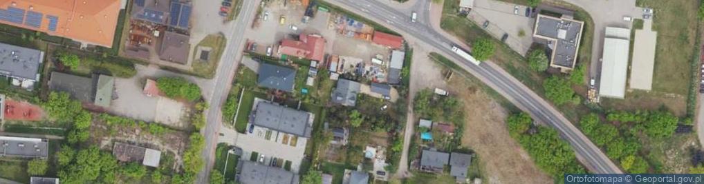 Zdjęcie satelitarne Chrzanowska ul.