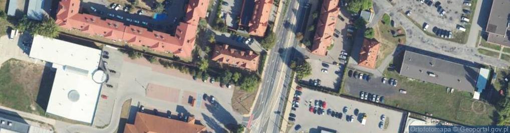Zdjęcie satelitarne Chełmińska ul.