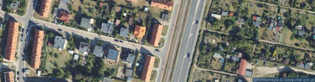 Zdjęcie satelitarne Chełmińska ul.