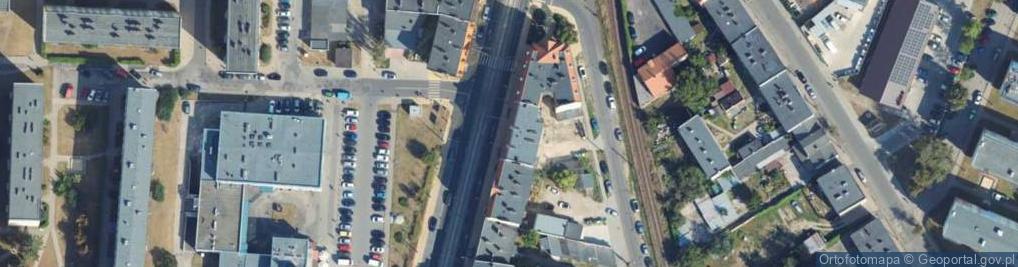 Zdjęcie satelitarne Chełmińska ul.
