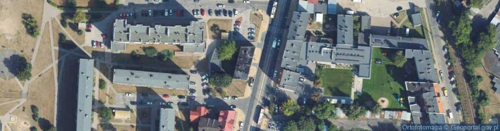 Zdjęcie satelitarne Chełmińska ul.