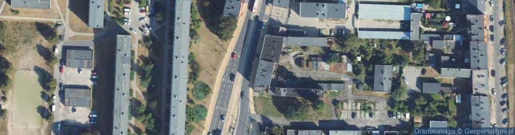 Zdjęcie satelitarne Chełmińska ul.