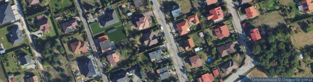 Zdjęcie satelitarne Chryzantemowa ul.