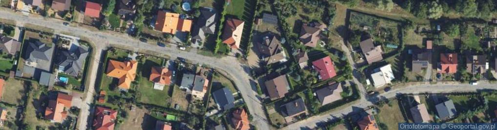 Zdjęcie satelitarne Chryzantemowa ul.