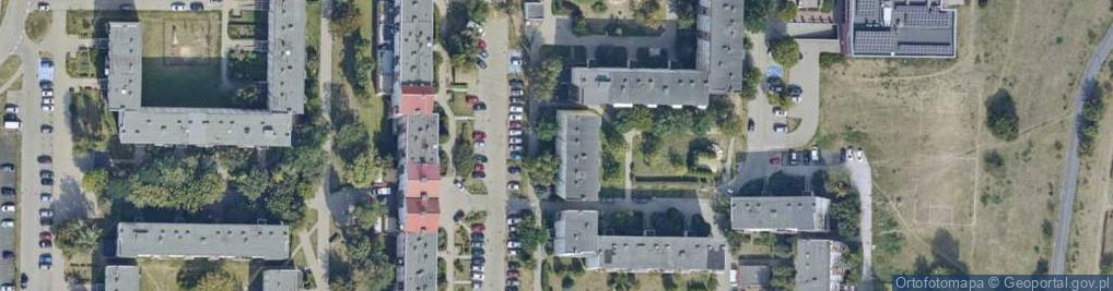 Zdjęcie satelitarne Chęsego Tadeusza ul.