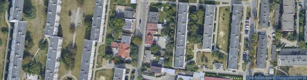 Zdjęcie satelitarne Chociszewskiego Józefa ul.