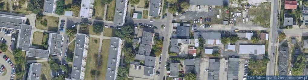 Zdjęcie satelitarne Chociszewskiego Józefa ul.