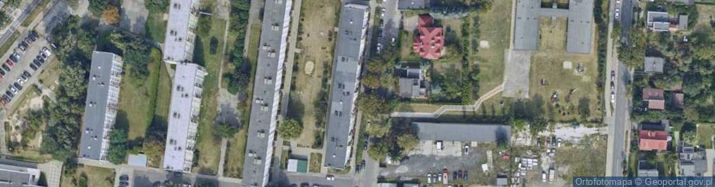 Zdjęcie satelitarne Chociszewskiego Józefa ul.